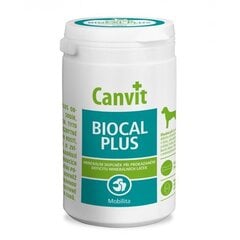 Canvit Biocal Plus tabletes N230 230G suņiem цена и информация | Витамины, пищевые добавки, анти-паразит продукты для собак | 220.lv