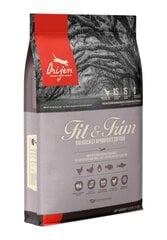 Корм для взрослых кошек с избыточным весом и ожирением Orijen FIT &TRIM CAT, 5.4 кг цена и информация | Сухой корм для кошек | 220.lv