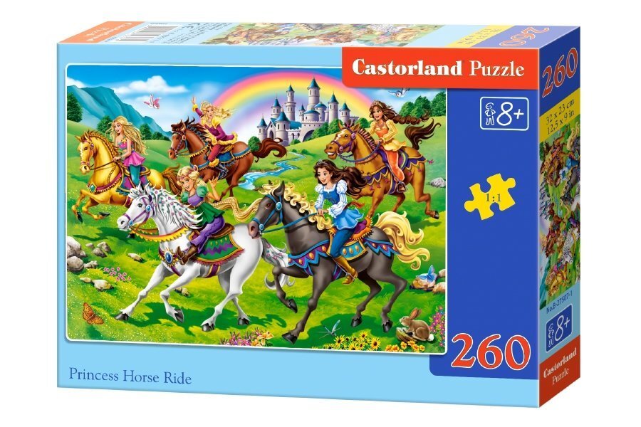 Puzle Princess Horse Ride Castorland, 260 d. цена и информация | Puzles, 3D puzles | 220.lv