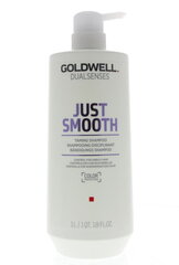 Šampūns nepaklausīgiem matiem Goldwell Just Smooth Taming Shampoo 1000ml cena un informācija | Šampūni | 220.lv