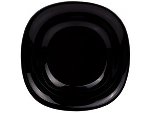 Luminarc dziļš šķīvis Carine Neo Black, 21x21 cm cena un informācija | Trauki, šķīvji, pusdienu servīzes | 220.lv