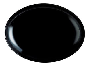 Luminarc šķīvis Barbecue Friends Time Black, 32,8 cm cena un informācija | Trauki, šķīvji, pusdienu servīzes | 220.lv