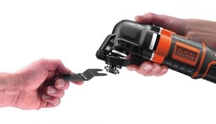 BLACK + DECKER MT300KA-QS-Многоосцилляторный осциллятор 300 Вт с аксессуарами и аксессуарами цена и информация | Шлифовальные станки | 220.lv