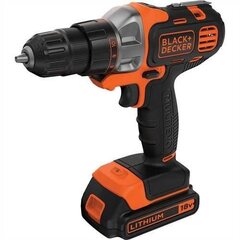 Multifunkcionāls akumulatora instruments Black&Decker MT218K 18V Multievo&trade цена и информация | Шуруповерты, дрели | 220.lv