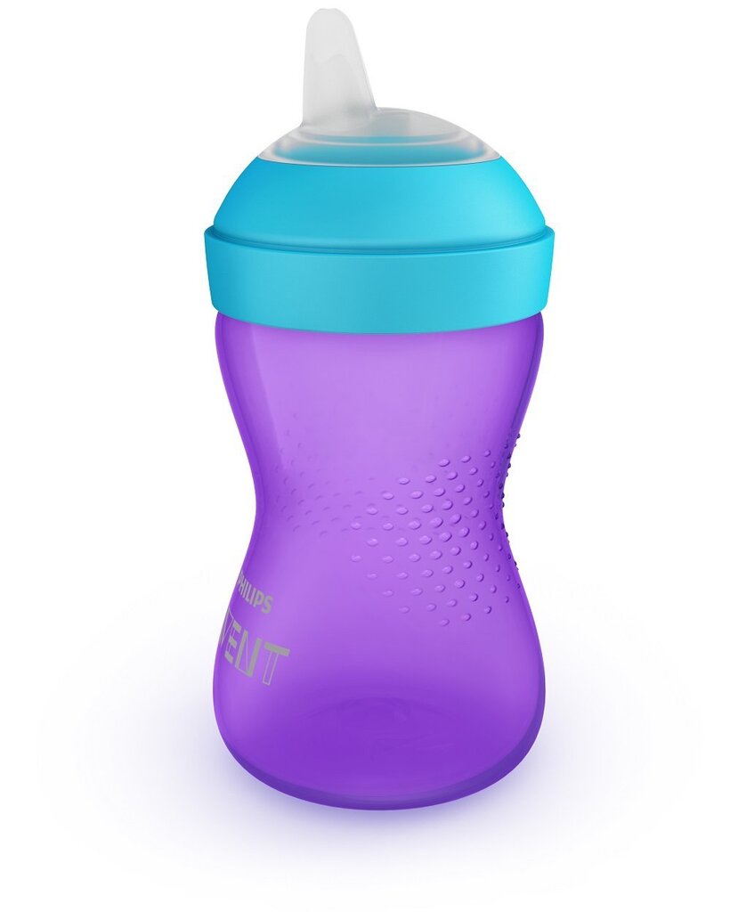 Philips Avent My Grippy, 9 mēneši, 300 ml, violeta цена и информация | Bērnu pudelītes un to aksesuāri | 220.lv