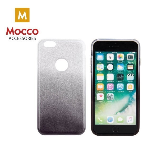 Mocco Shining Ultra Back Case 0.3 mm Aizmugurējais Silikona Apvalks Priekš Huawei P20 Melns cena un informācija | Telefonu vāciņi, maciņi | 220.lv