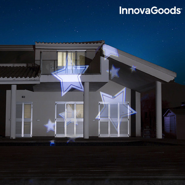 InnovaGoods dekoratīvo LED lampu āra projektors cena un informācija | Āra apgaismojums | 220.lv