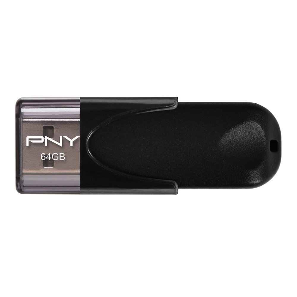 USB Zibatmiņa PNY FD64GATT4-EF  64 GB Melns cena un informācija | USB Atmiņas kartes | 220.lv