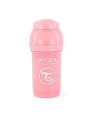 Бутылка Twistshake Anti-Colic, 180 мл, pastel pink цена и информация | Бутылочки и аксессуары | 220.lv