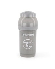 Бутылка Twistshake Anti-Colic, 180 мл, pastel grey цена и информация | Бутылочки и аксессуары | 220.lv