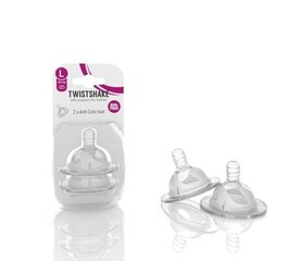 Silikona knupis Twistshake Anti-Colic Plus, 4 mēn. цена и информация | Бутылочки и аксессуары | 220.lv