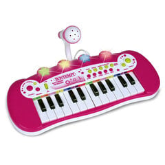 Rotaļu klavieres ar mikrofonu Bontempi I Girl cena un informācija | Attīstošās rotaļlietas | 220.lv