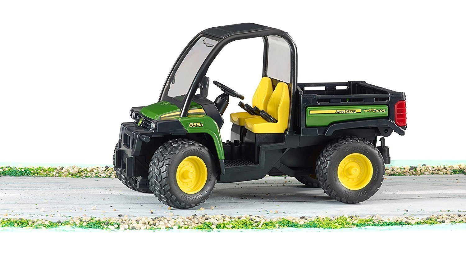 XUV automobīlis Bruder John Deere Gator 855D цена и информация | Rotaļlietas zēniem | 220.lv