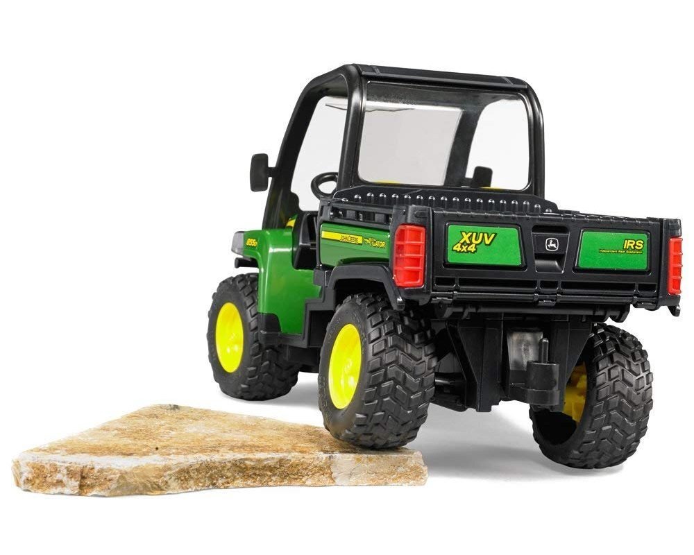 XUV automobīlis Bruder John Deere Gator 855D cena un informācija | Rotaļlietas zēniem | 220.lv