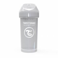 Pudele Twistshake Kid Cup, 360 ml, 12 mēn., pelēka цена и информация | Бутылочки и аксессуары | 220.lv