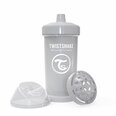 Бутылочка Twistshake Kid Cup, 360 мл, 12 мес., pastel grey