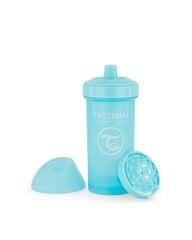 Pudele Twistshake Kid Cup, 360 ml, 12 mēn., zila cena un informācija | Bērnu pudelītes un to aksesuāri | 220.lv