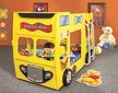 Divstāvu gulta ar matraci Happy Bus, dzeltena цена и информация | Bērnu gultas | 220.lv