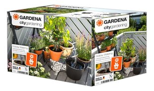 Стартовый набор для полива растений в горшках Gardena, CG Micro-Drip, 36 шт цена и информация | Оборудование для полива | 220.lv