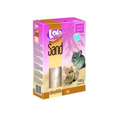 Песок для шиншилл Lolo Pets, 1.5 кг цена и информация | Клетки и аксессуары для грызунов | 220.lv