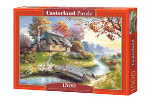 Puzle "Cottage" Castorland, 1500 d. cena un informācija | Puzles, 3D puzles | 220.lv