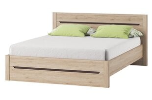 Кровать Desjo 50, 140x200 cm, коричневый цена и информация | Кровати | 220.lv