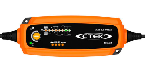 Impulsa akumulatora lādētājs Ctek MXS 5.0 Polar cena un informācija | Akumulatoru lādētāji | 220.lv