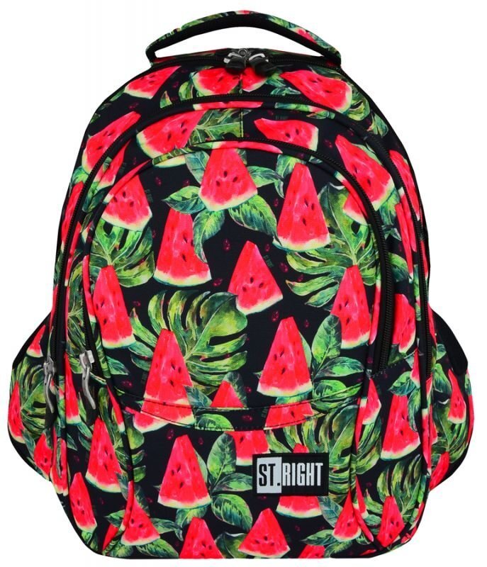 Ergonomiska mugursoma Stright Watermelon cena un informācija | Skolas somas | 220.lv