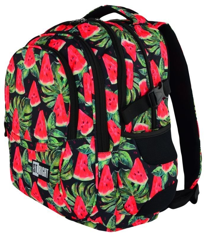 Ergonomiska mugursoma Stright Watermelon cena un informācija | Skolas somas | 220.lv