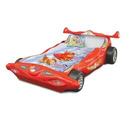 Кровать с матрасом Formula 1, красная цена и информация | Детские кровати | 220.lv
