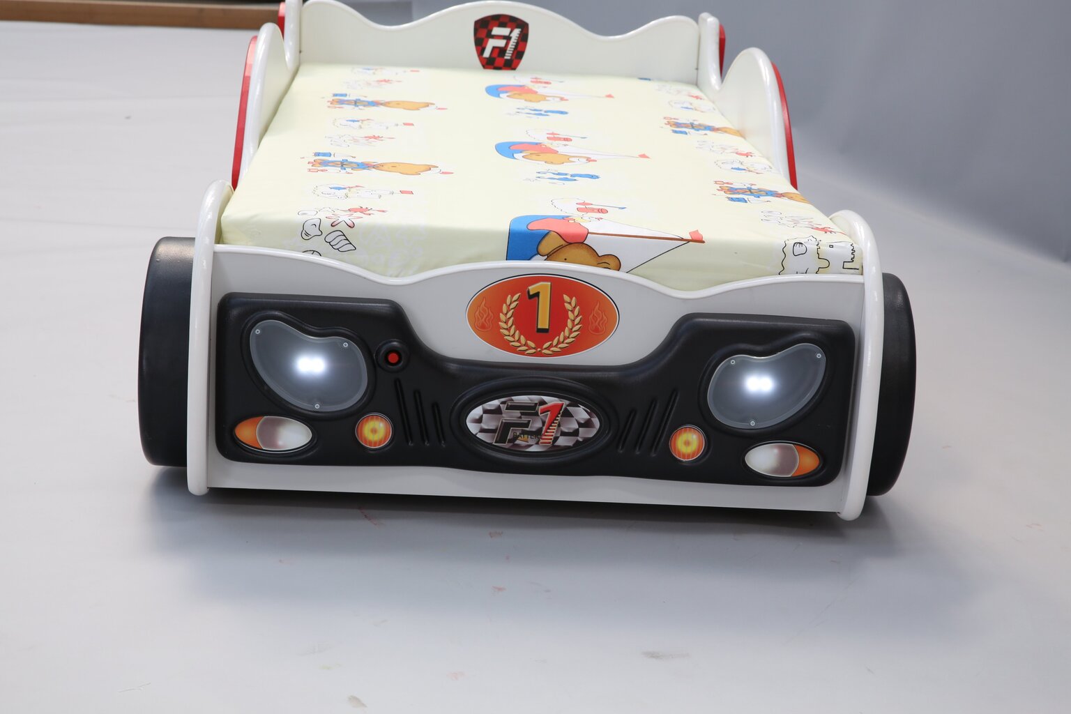 Gulta ar matraci Monza Mini, balta cena un informācija | Bērnu gultas | 220.lv