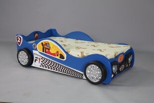 Gulta ar matraci Monza Mini, zila cena un informācija | Bērnu gultas | 220.lv