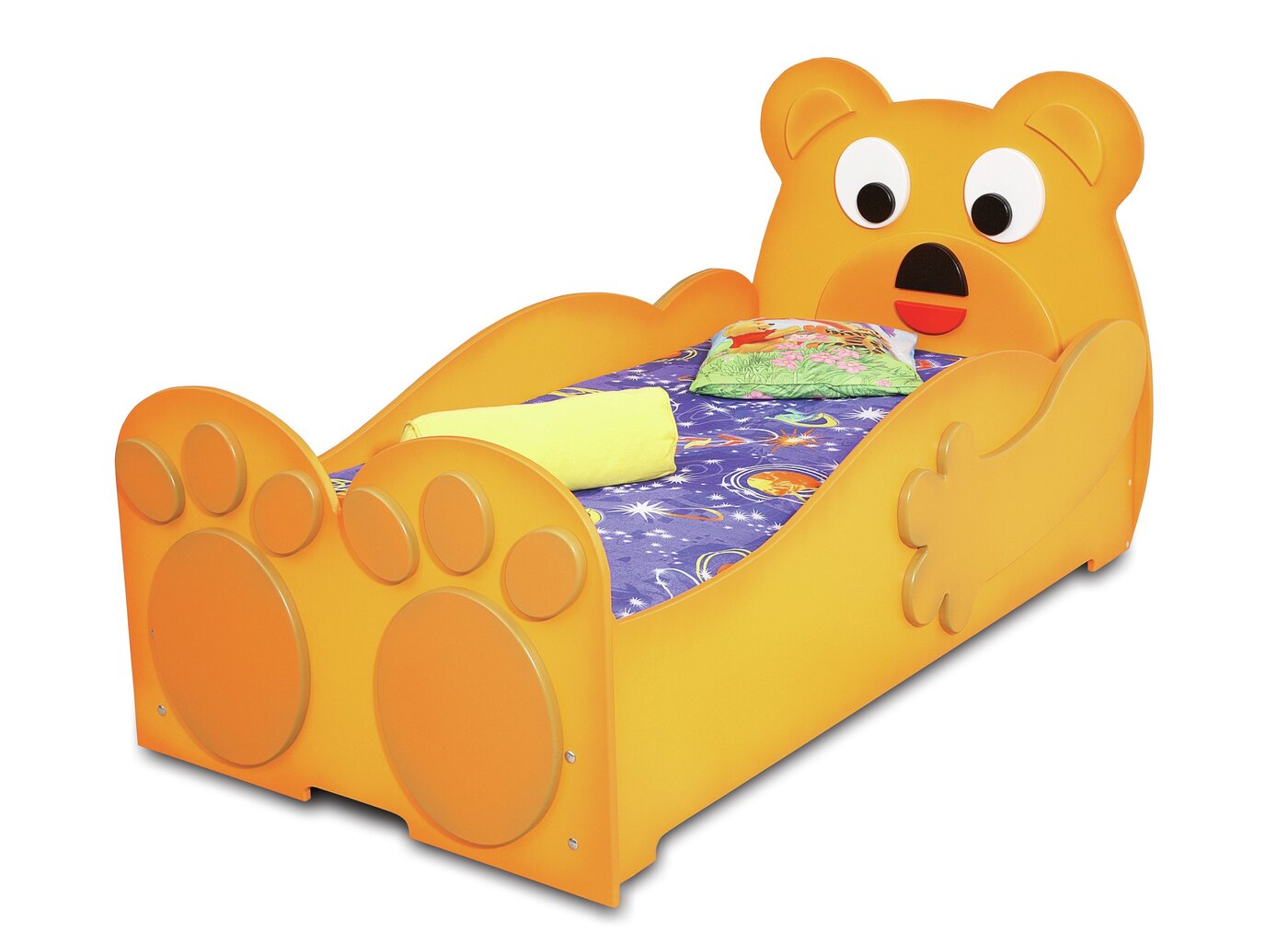 Gulta ar matraci Teddy Bear Big cena un informācija | Bērnu gultas | 220.lv