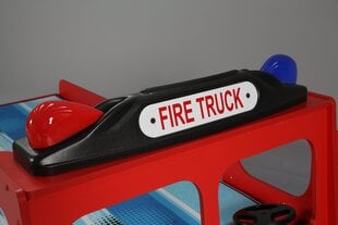 Gulta ar matraci Fire Truck Single, sarkana цена и информация | Детские кровати | 220.lv