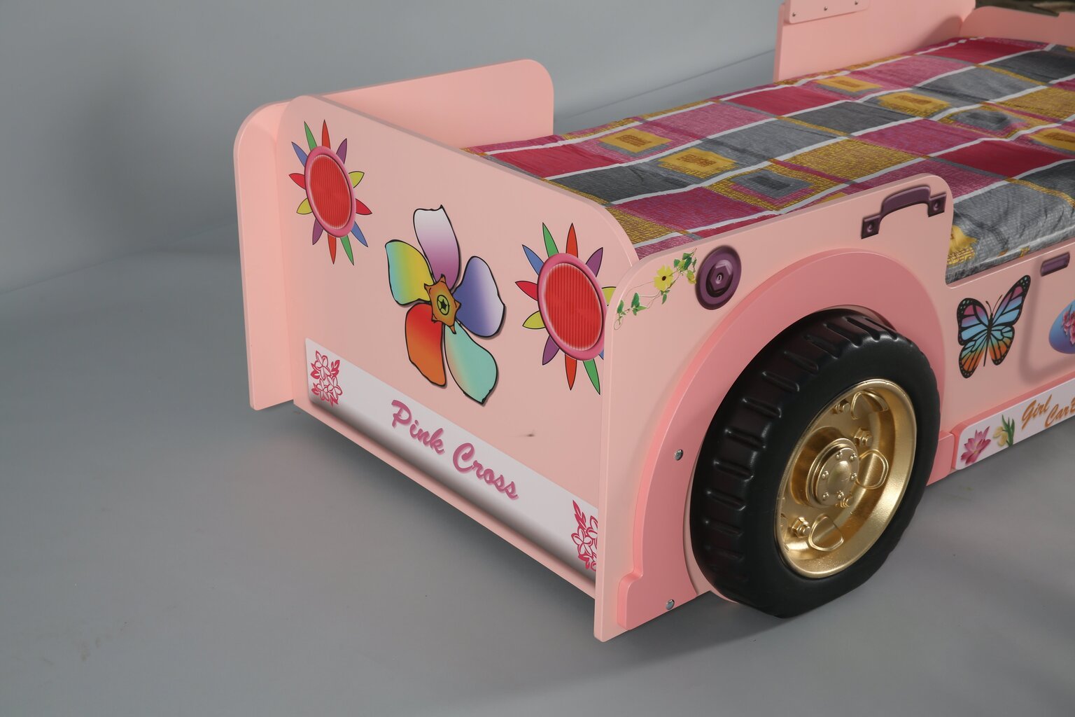 Gulta ar matraci Jepp Pink, rozā цена и информация | Bērnu gultas | 220.lv