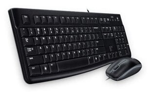 Logitech MK120 цена и информация | Клавиатуры | 220.lv