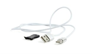 Магнитный кабель Gembird CC USB 2.0 (АМ) - тип USB C (М), 1 м цена и информация | Кабели для телефонов | 220.lv