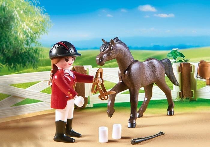 6930 PLAYMOBIL® Country, Zirgu izstāde cena un informācija | Konstruktori | 220.lv