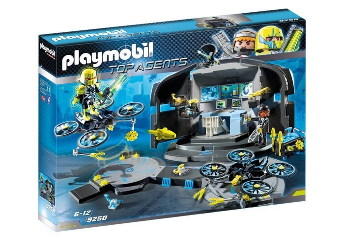 9250 PLAYMOBIL® Top Agents, Dakteris Drono komandas bāze цена и информация | Konstruktori | 220.lv