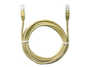 BLOW PRZYŁĄCZE PATCHCORD PROSTY UTP 0,5M ŻÓŁTY cena un informācija | Kabeļi un vadi | 220.lv