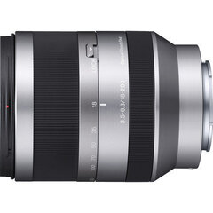 Sony E 18-200мм f/3.5-6.3 OSS объектив, серебристый цена и информация | Объективы | 220.lv