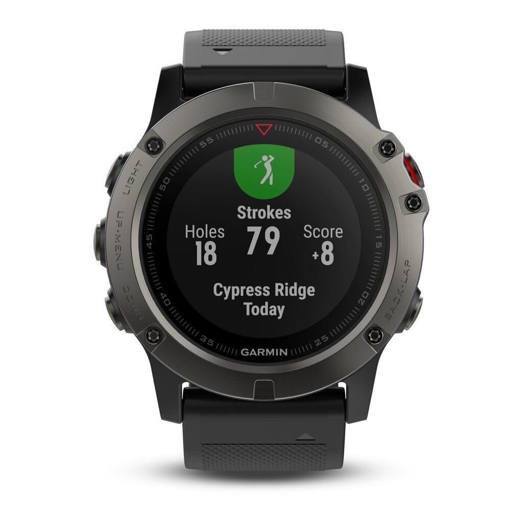 Garmin fēnix® 5X Slate Gray Sapphire/Black цена и информация | Viedpulksteņi (smartwatch) | 220.lv