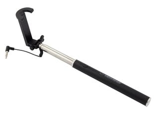 Selfie Stick Esperanza  EMM119K, telefoniem un kamerām, 24-66.5 cm garums, melns cena un informācija | Selfie Sticks | 220.lv