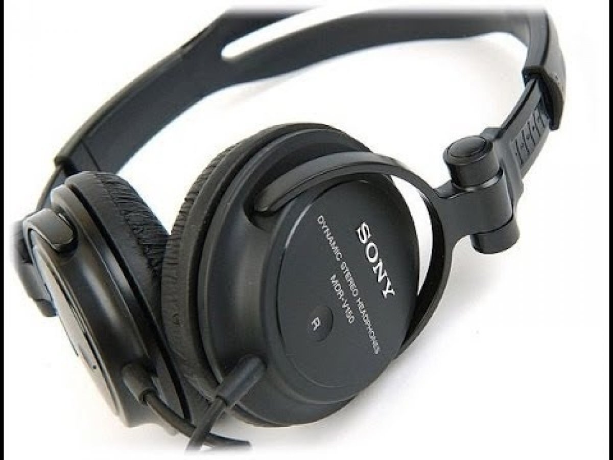 Sony MDRV150 Black cena un informācija | Austiņas | 220.lv