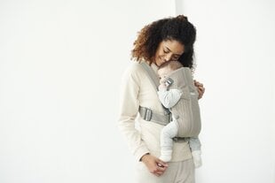 Ķengursoma Babybjörn Mini Carrier, Greige цена и информация | Слинги, эргорюкзаки | 220.lv