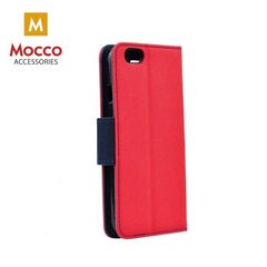 Mocco Fancy Book Case Grāmatveida Maks Telefonam LG K10 / K11 (2018) Sarkans - Zils cena un informācija | Telefonu vāciņi, maciņi | 220.lv