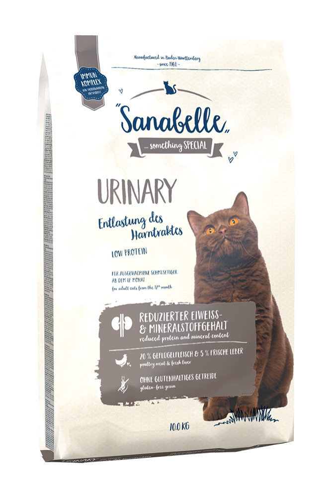 Sanabelle Urinary, 10 kg цена и информация | Sausā barība kaķiem | 220.lv