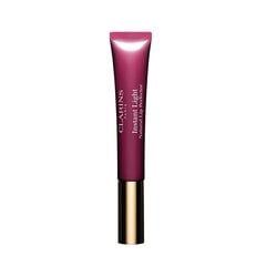 Lūpu spīdums Clarins Instant Light Natural Lip Perfector 12 ml, 08 Plum Shimmer цена и информация | Помады, бальзамы, блеск для губ | 220.lv