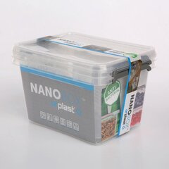 NanoBox Trauki pārtikas uzglabāšanai, 2 gab. cena un informācija | Orplast Mājsaimniecības preces | 220.lv