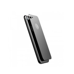 Baseus 4D Arc Back Glass Защитное стекло на заднюю часть телефона для Apple iPhone 8 Черное цена и информация | Защитные пленки для телефонов | 220.lv